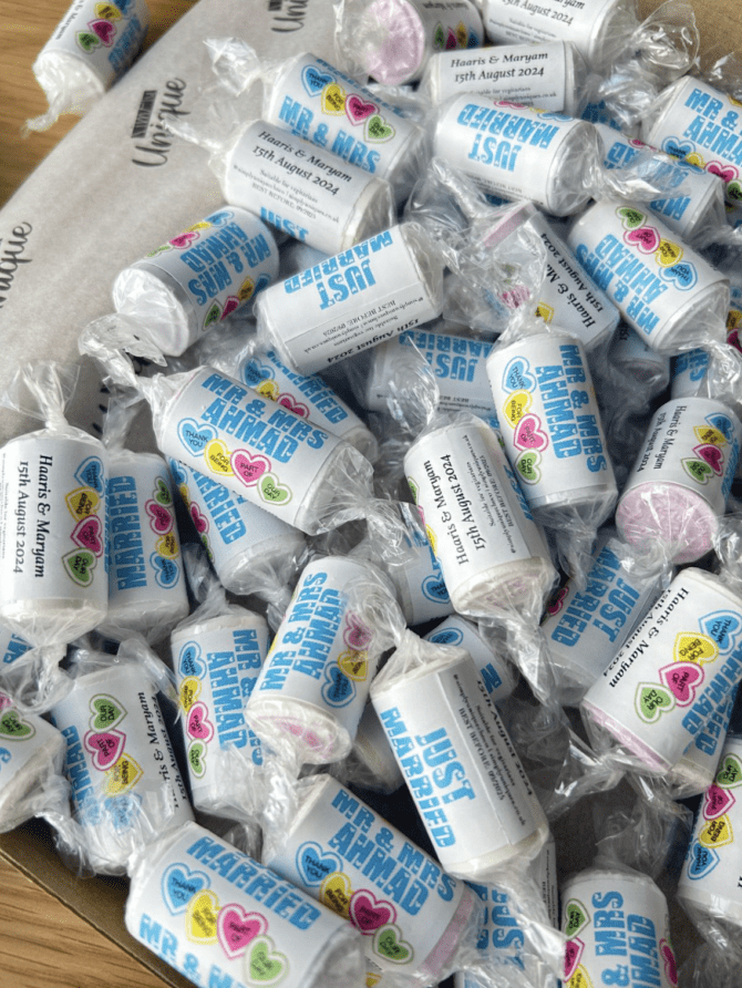 Personalised Mini Love Hearts - Image 2